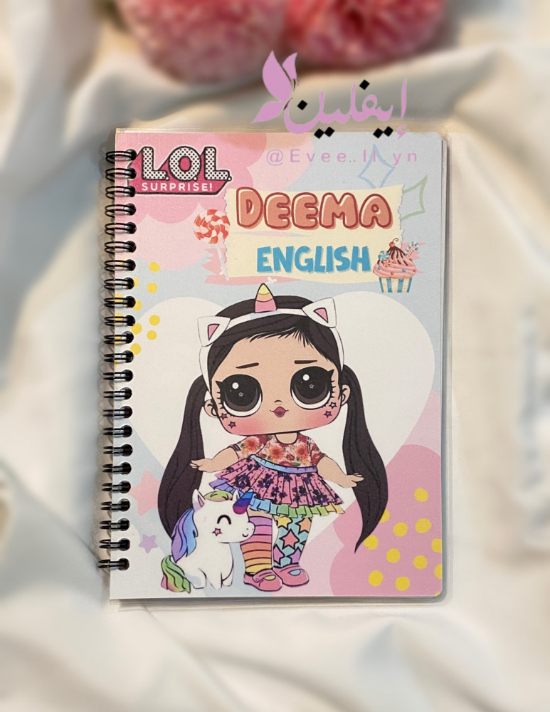 Lol character notebook