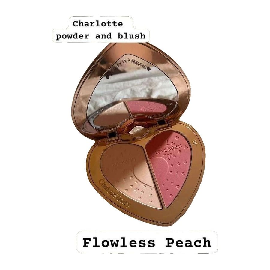 بودرة وبلاشر شارلوت – Flawless Peach