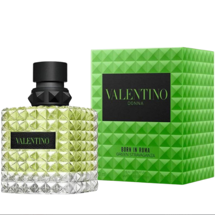 عطر دونا بورن ان روما جرين سترافغانزا من فالنتينو او دو بارفيوم 100ml