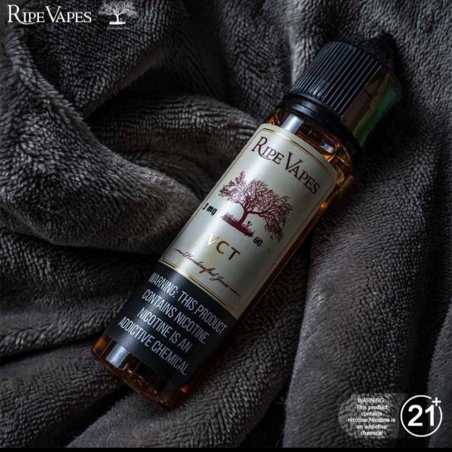 نكهة في سي تي Ripe Vapes VCT 0 Mg0 نيكوتين