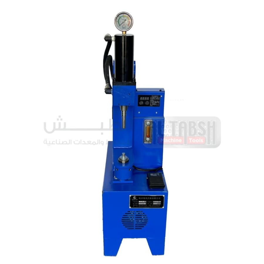 YYM06-11 LOW RIVET MACHINE + Small tool kits / 380V 60HZ 3Phase  مكبس قماشات هيدروليك كهربائي