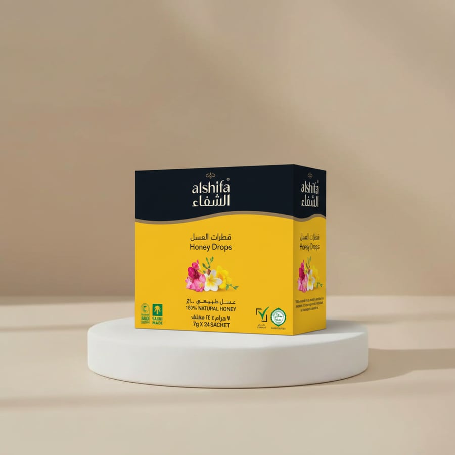 "Honey Drops Set - 120 Sachets (7g)"