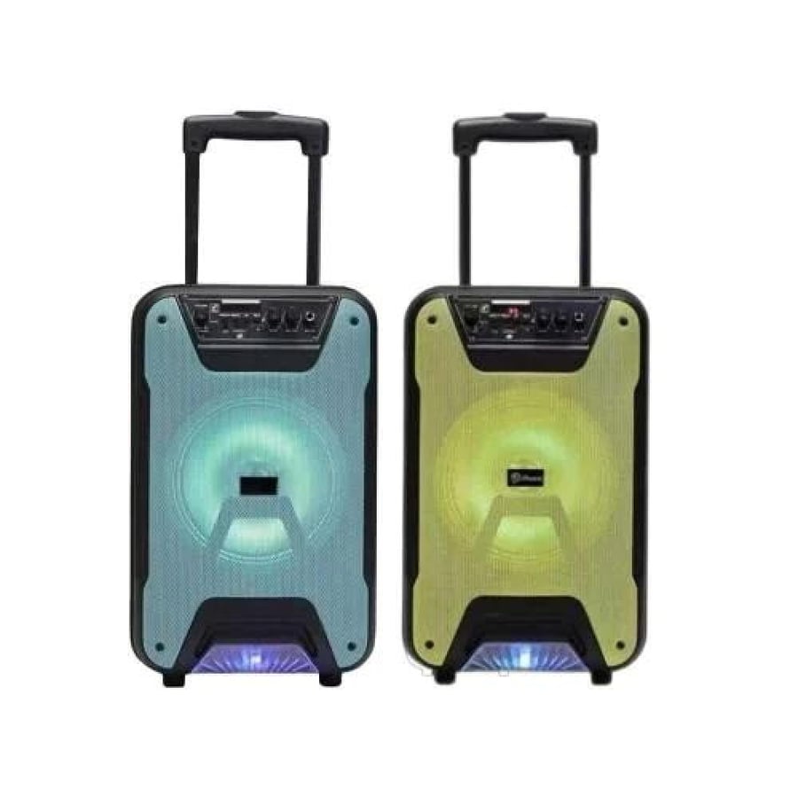 TENPLUS - مكبر صوت T3506 للحفلات مع مايكروفون لاسلكي 12W- متعدد الألوان من تن بلس