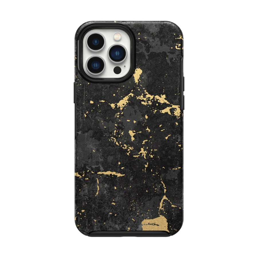 غلاف حمايه  Symmetry للايفون 13 - اسود مع ذهبي  - OTTERbox