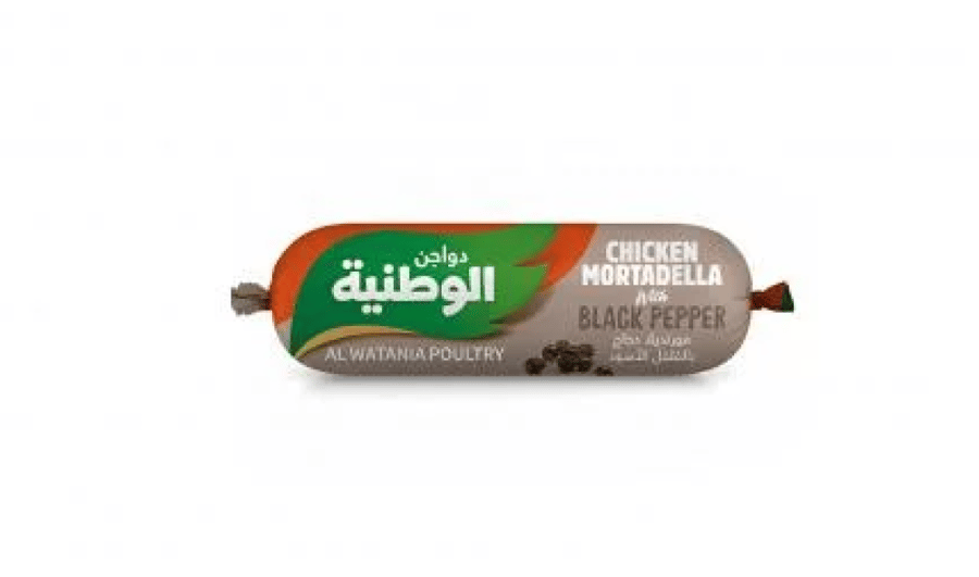 الوطنية مورتديلا دجاج بالفلفل 250غم