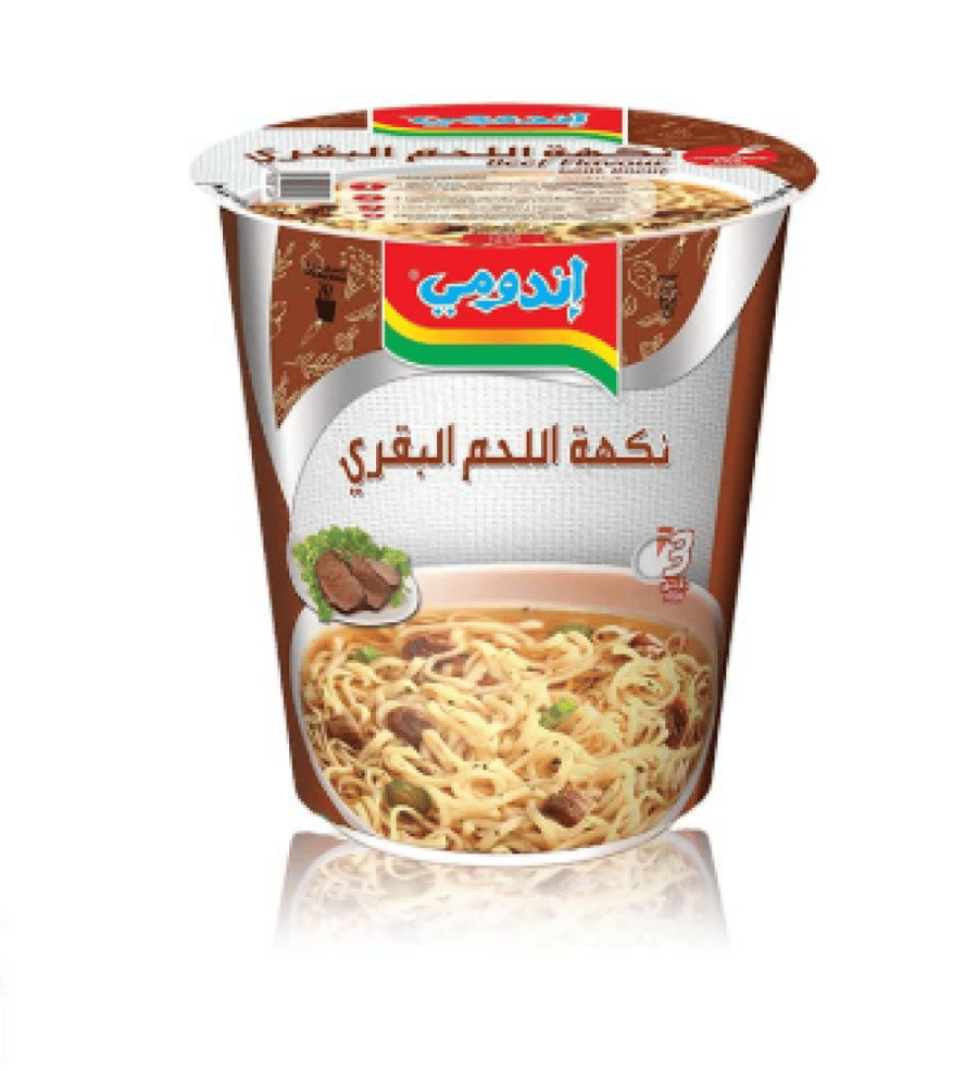 اندومي كاسة لحم بقري 60غم