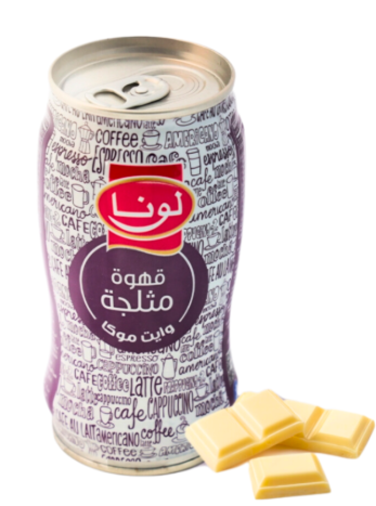 لونا قهوة مثلجة وايت موكا 240مل