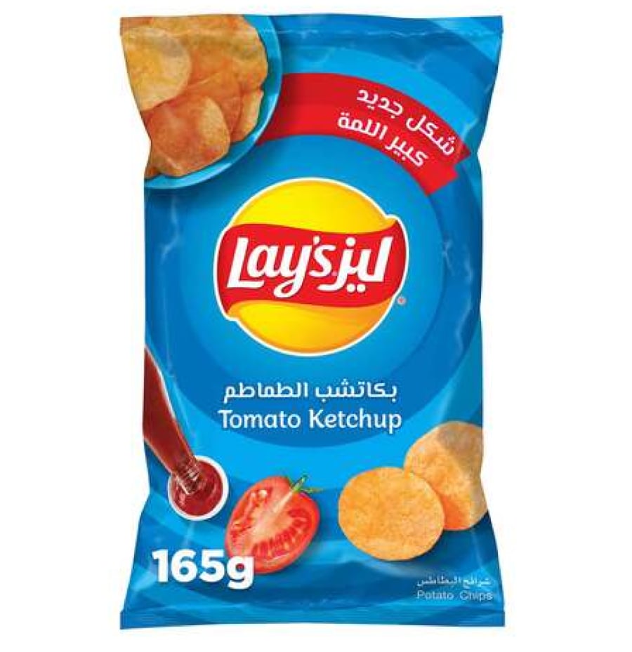 ليز بكاتشب الطماطم 165غم