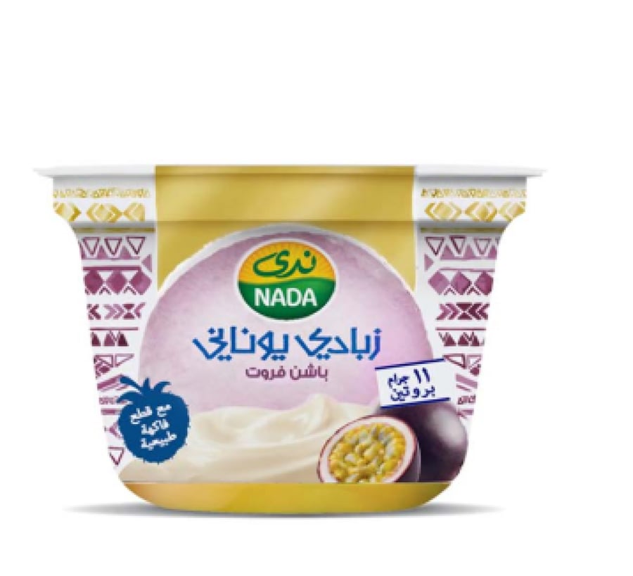 ندي زبادي يوناني باشن فروت 160غم
