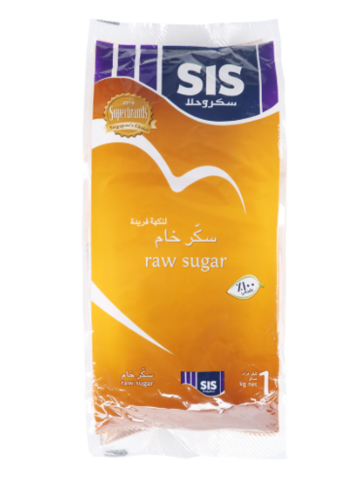 sisسكر بني خام لنكهة فريدة 1كغ