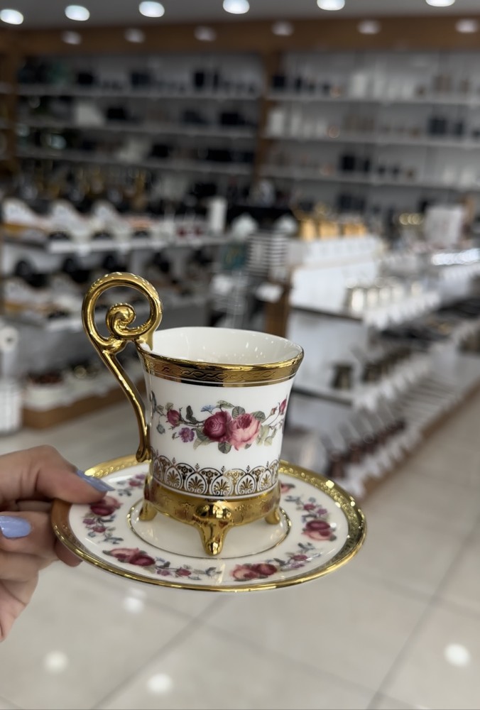 كوب قهوة ذهبي - 40 مل