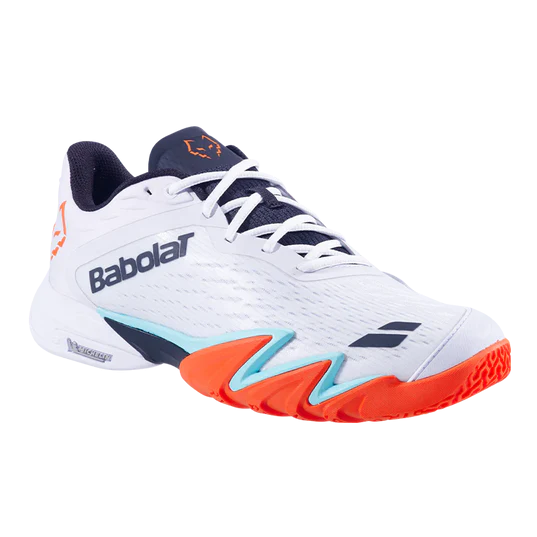 Babolat Jet Premura 3 White/Orange 2026 J. Lebrón