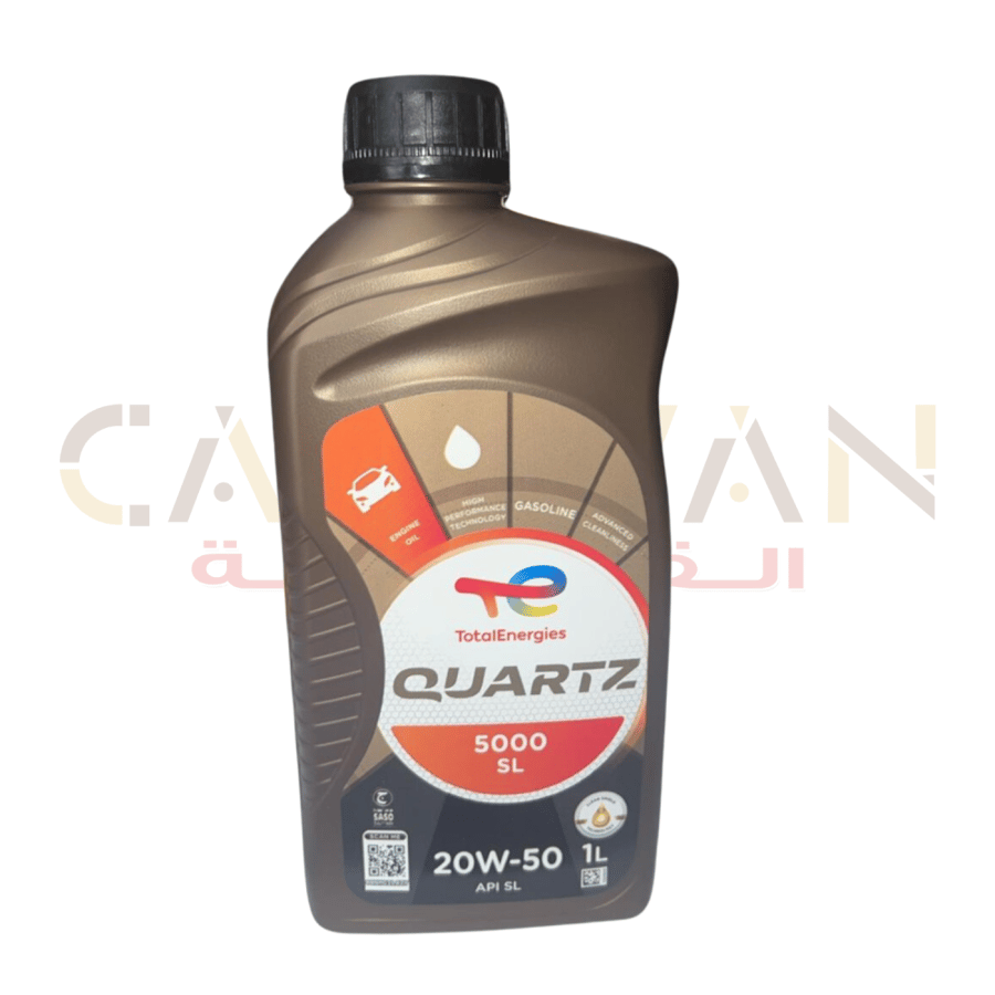 زيت محرك بنزين توتال 20W-50 لتر1