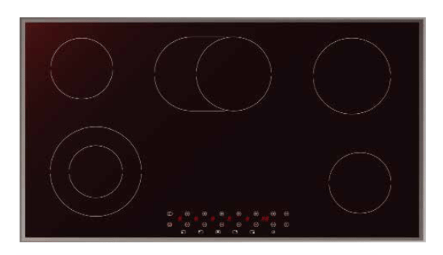 VT05سطح سراميك لمس 90 سم كتشن لاين