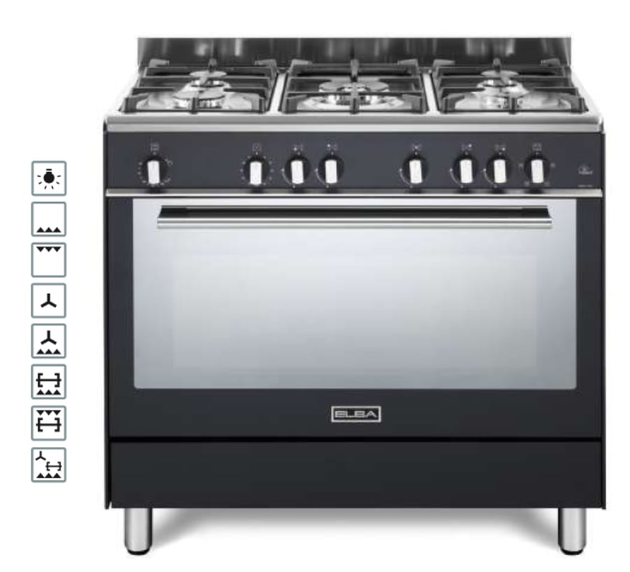 MODEL FA 965 FG SA الباء غاز 90سم