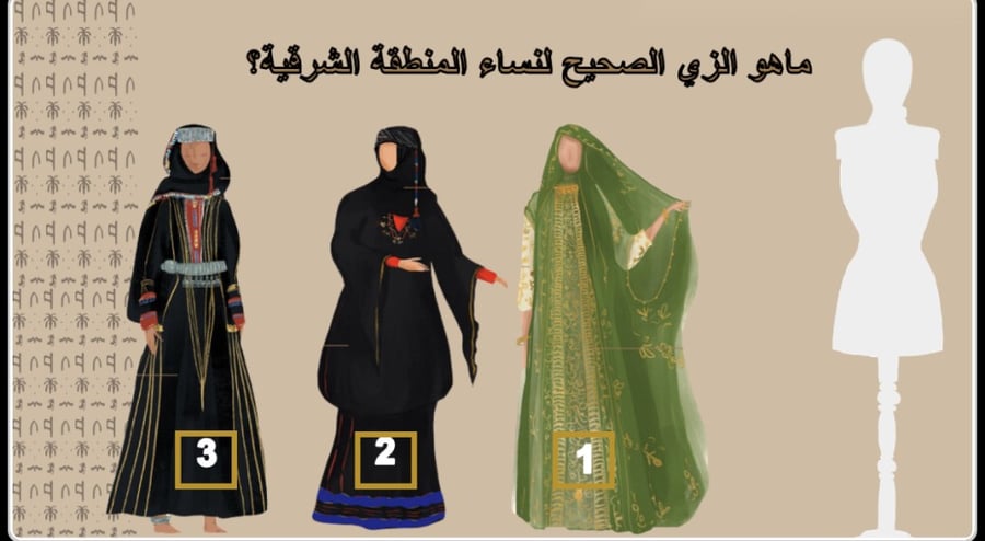 فعاليات  أزياء المناطق ليوم التأسيس