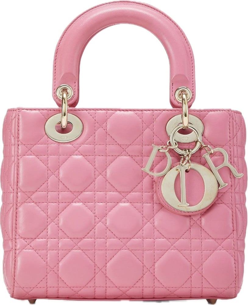 4 - LADY DIOR PINK MINI BAG
