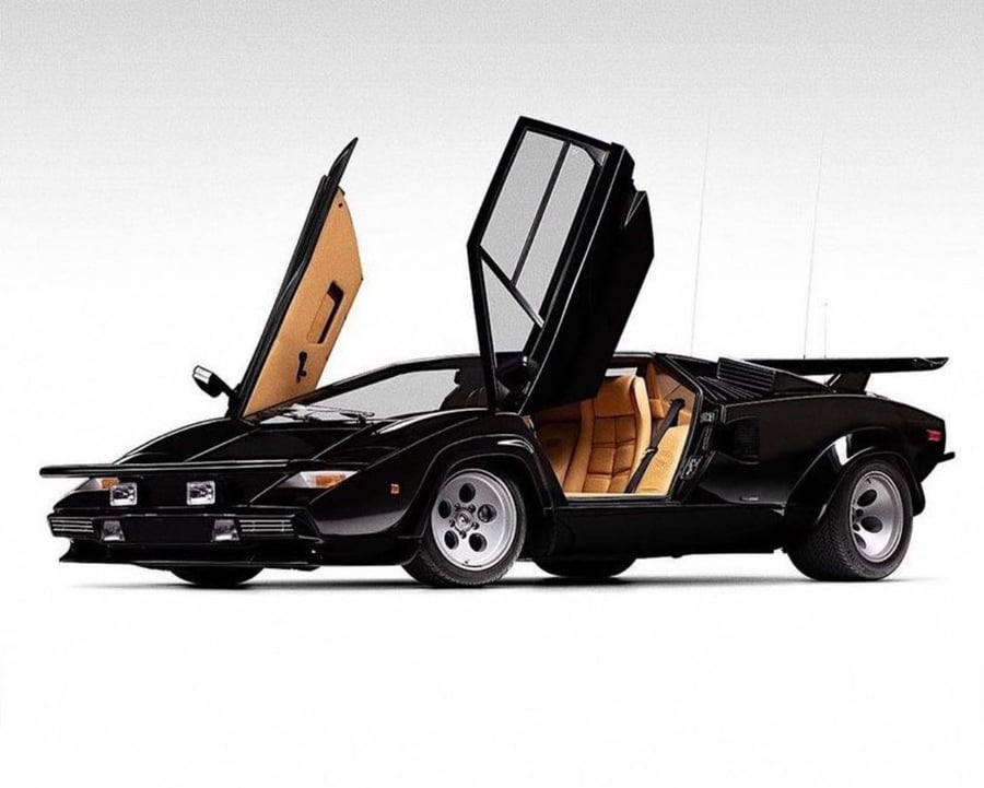 8 - Lamborghini Countach 1979