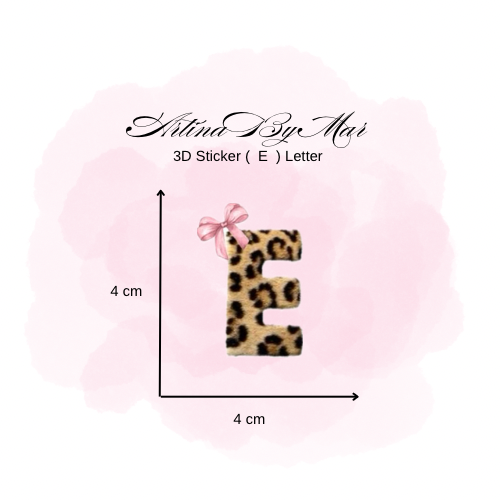 Letter- E