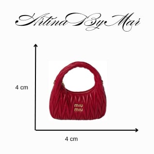 9 -Miu Miu Wander matelassé bag