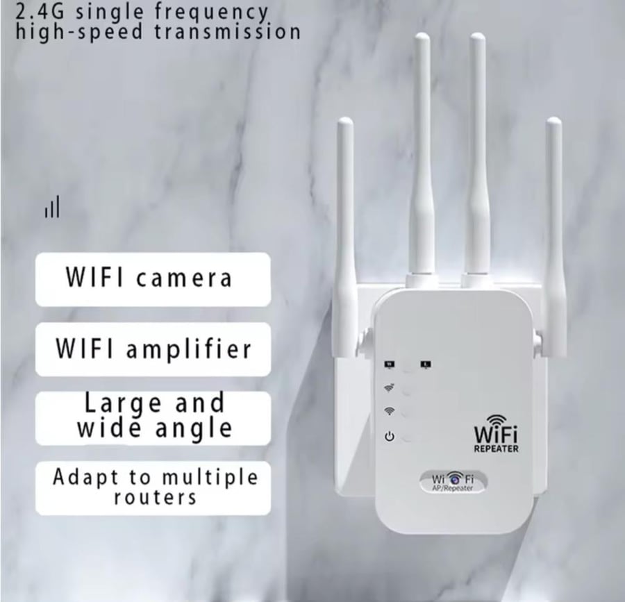 مقوي شبكة انترنت wi fi  - كاميرا مخفيه-