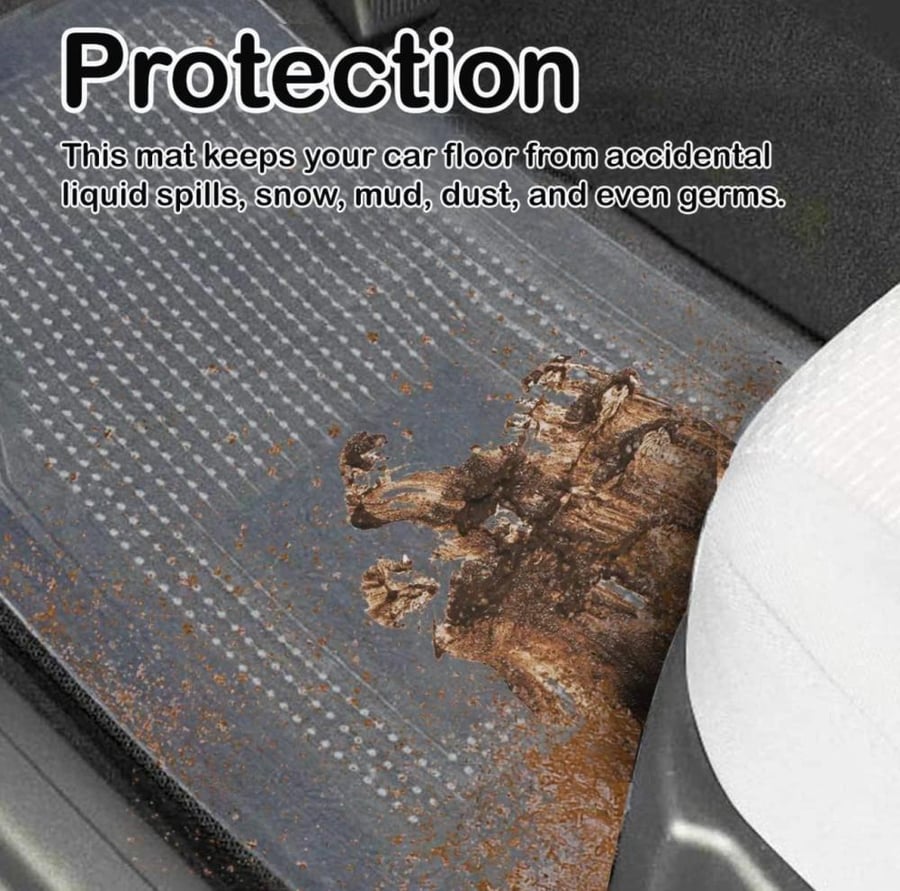 Transparent floor mats, made in Taiwanese
