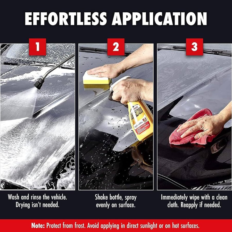 Car body polish and wax from Sunax