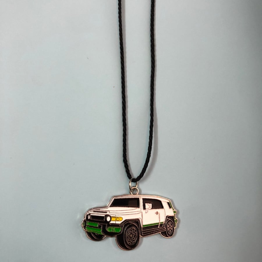 Toyota FJ mirror medal