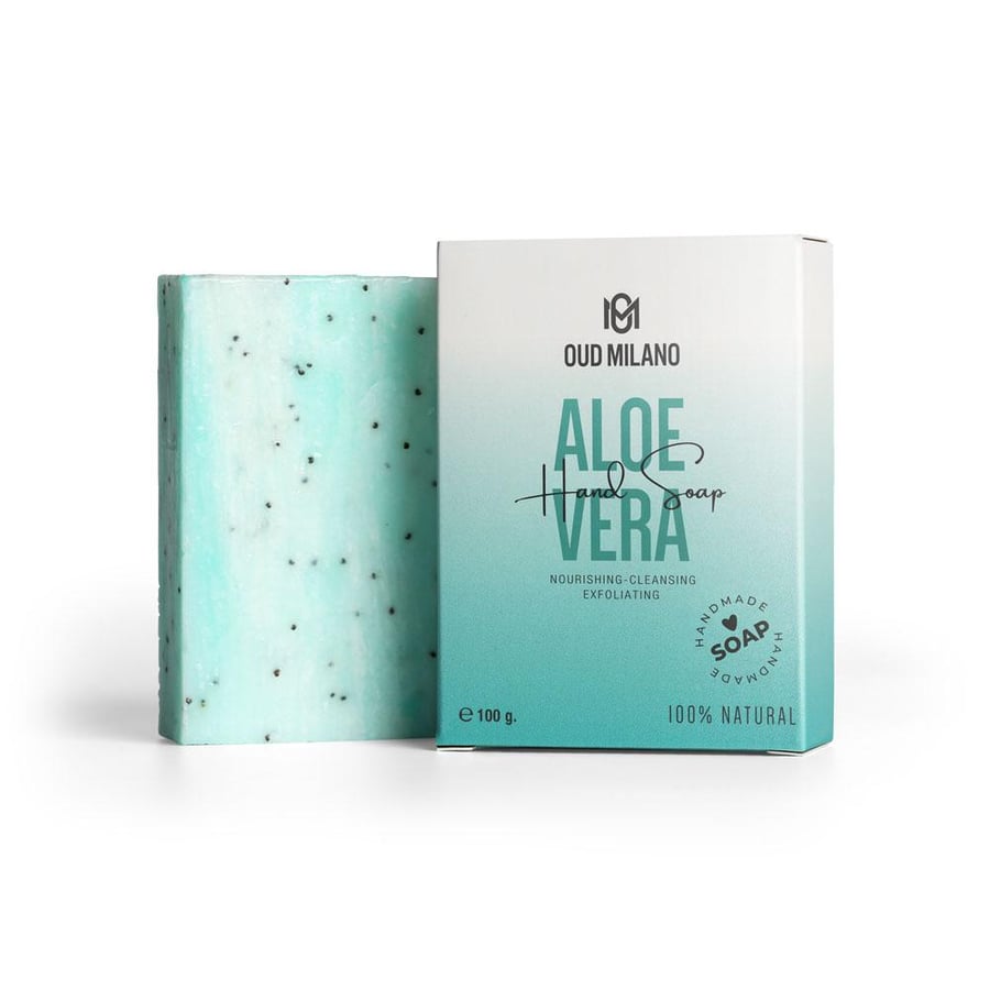 Handmade hand soap with aloe vera
