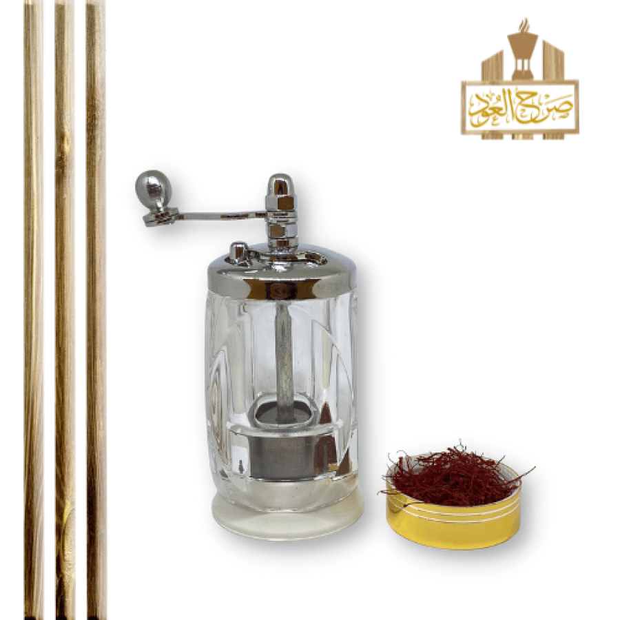 مطحنة زعفران يدوية