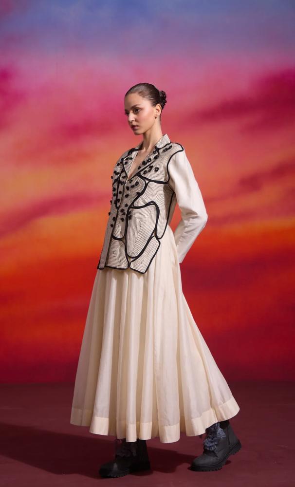 Off white dress