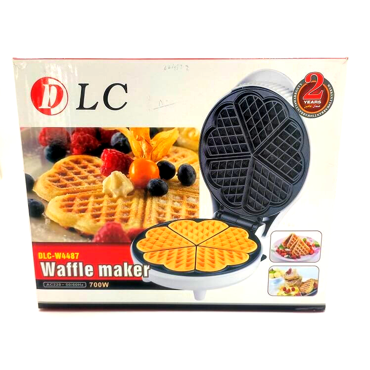 صانعة الوافل ( Waffle maker) شكل قلب 700 w