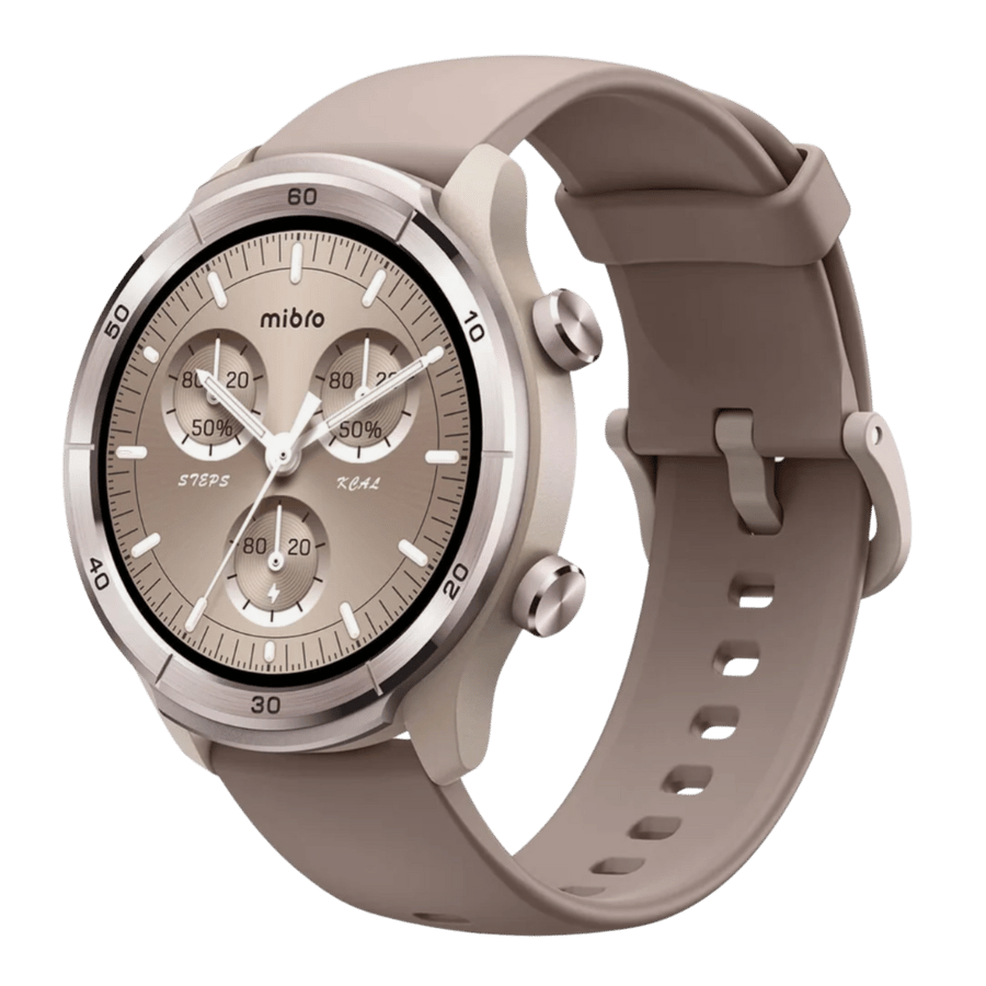 ميبرو - ساعة ذكية GS Explorer S تجمع بين التصميم الأنيق والميزات - اسود/برتقالي