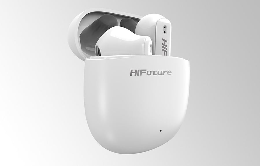سماعات بلوتوث هاي فيوتشر داخل الاذن مقاومة للماء Hifuture Tws Colorbuds2 White