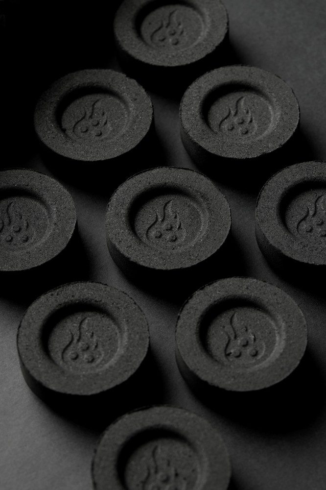 Charcoal incense size medium 20 discs