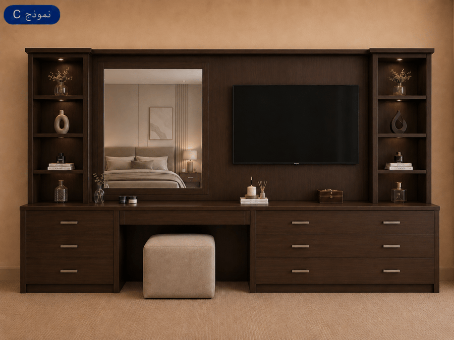 غرفة نوم مودرن برج العرب Burj Al Arab Room