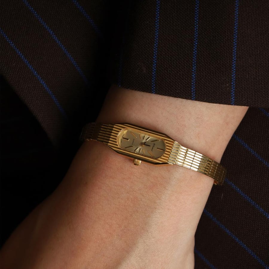 Vintage golden watch