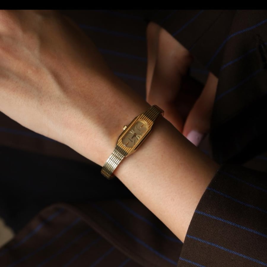 Vintage golden watch