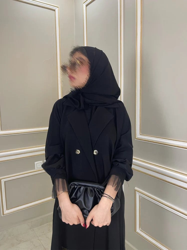 قماش كريب كوبرا بقصة بليزر بدون بطانة