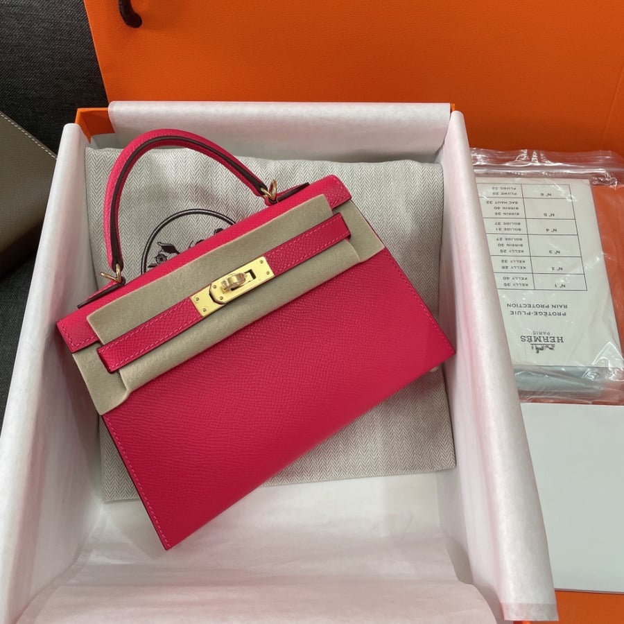 هيرميز ميني كيلي مقاس 19cm