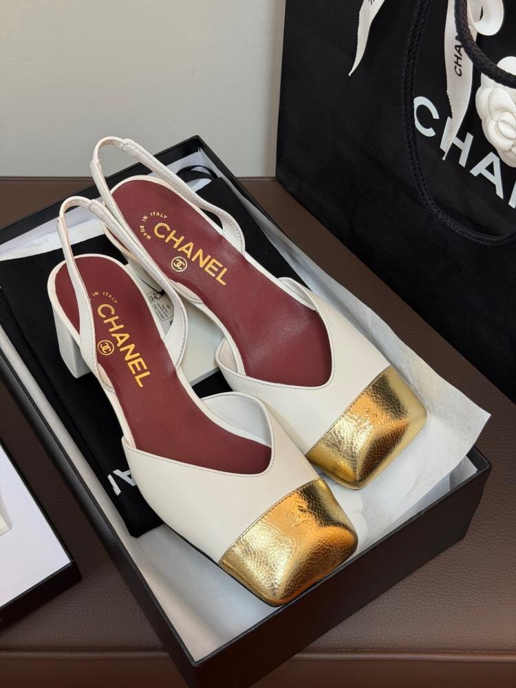 كعب  شانيل Slingback كلاسيك