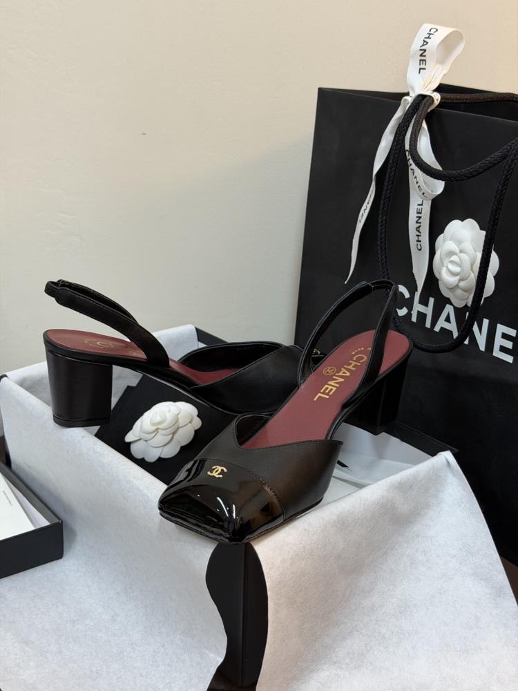 كعب  شانيل Slingback كلاسيك