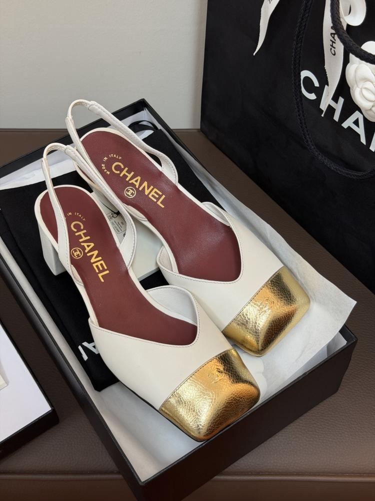 كعب  شانيل Slingback كلاسيك