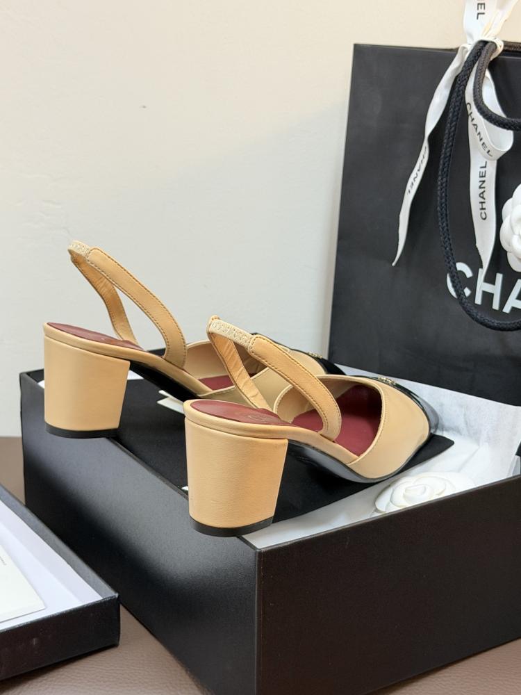 كعب  شانيل Slingback كلاسيك