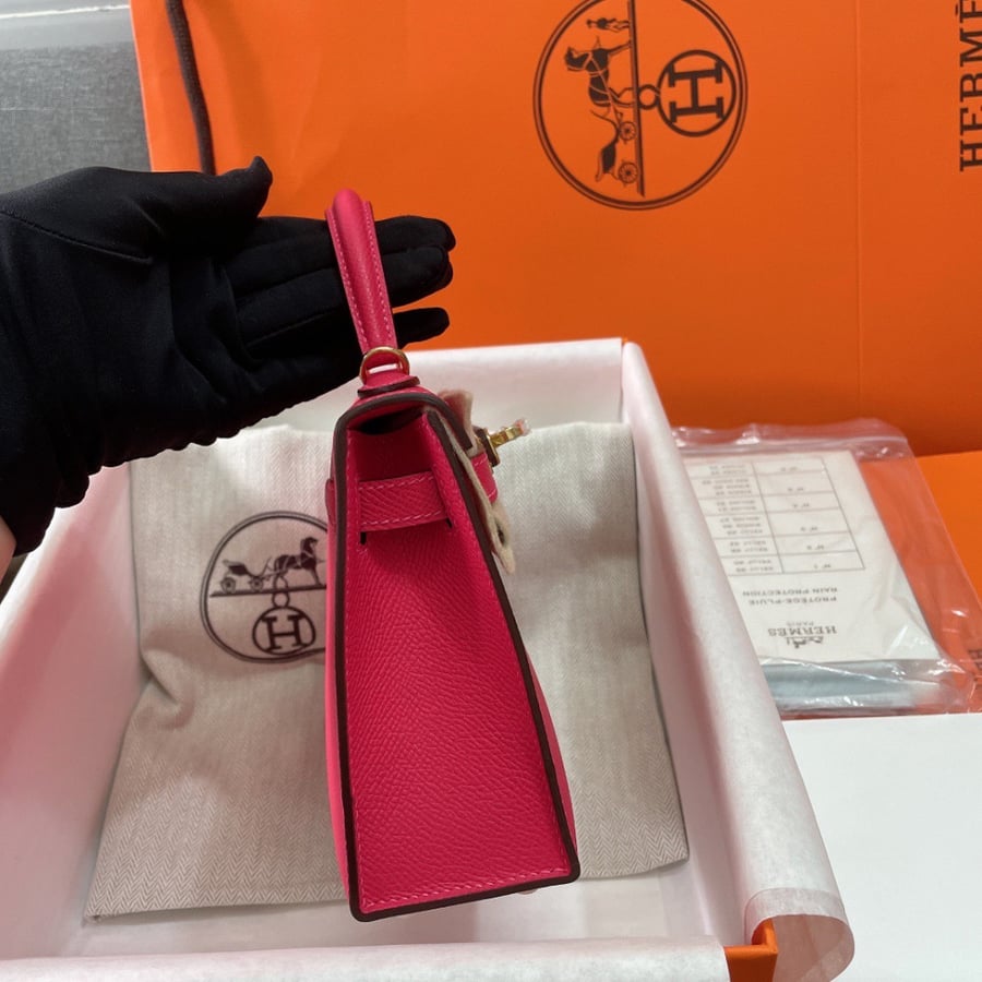 هيرميز ميني كيلي مقاس 19cm