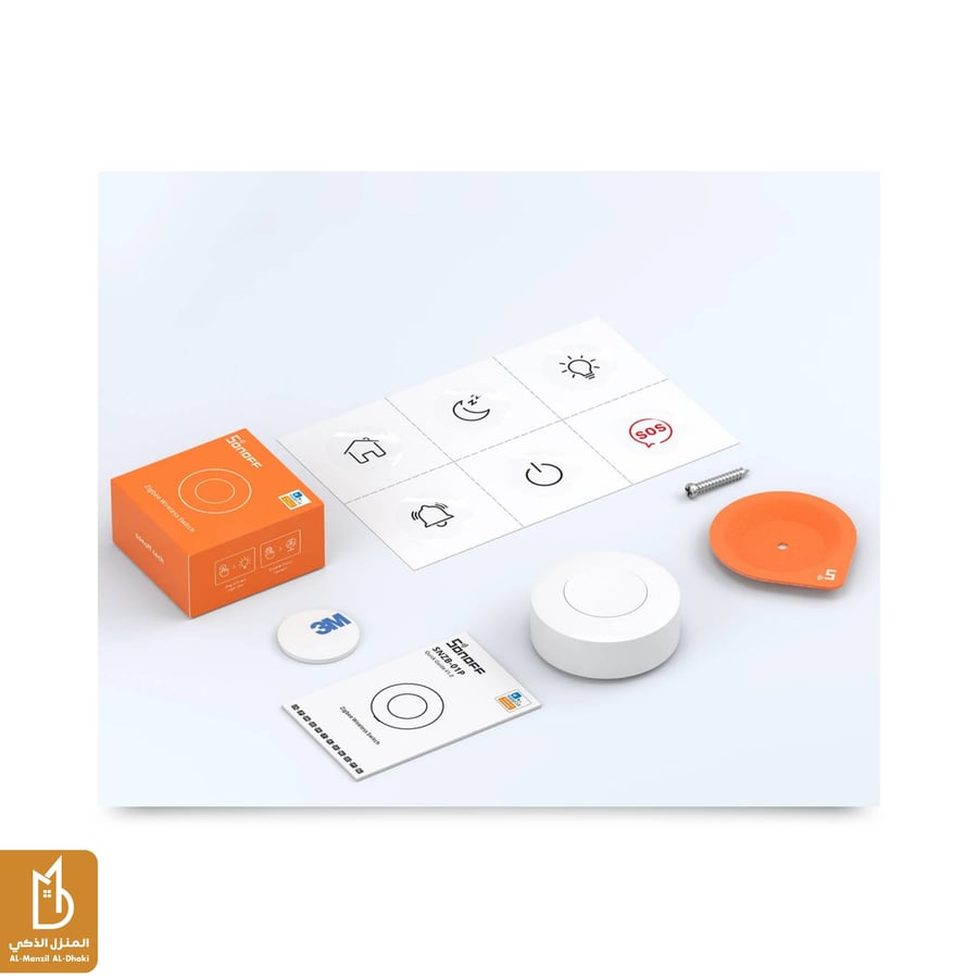 زر ذكي لاسلكي من سونوف – Zigbee | SNZB‑01P