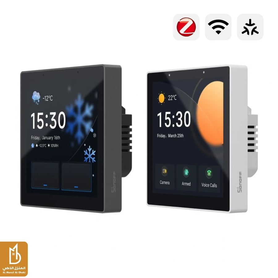 لوحة تحكم ذكية سونوف NSPanel Pro Gen2 برحلة كهربائية ثنائية (Zigbee + Matter Bridge) – نوع 86