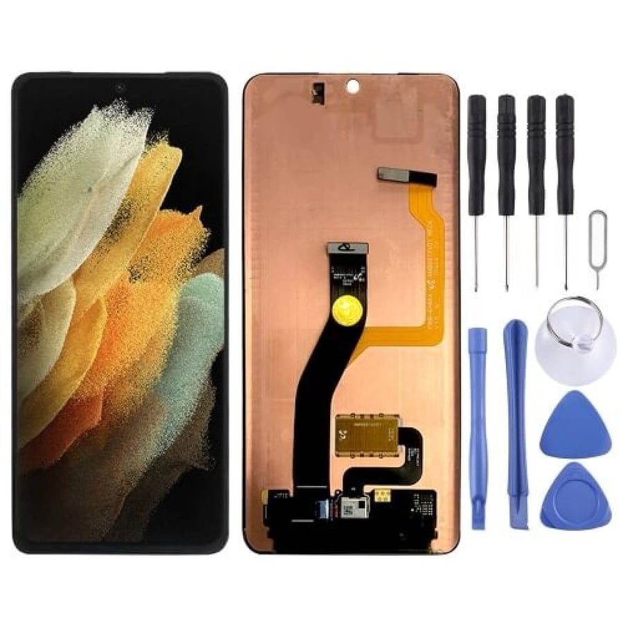 شاشة AMOLED كاملة جالكسي S21 الترا 5G Galaxy Ultra - غياركو