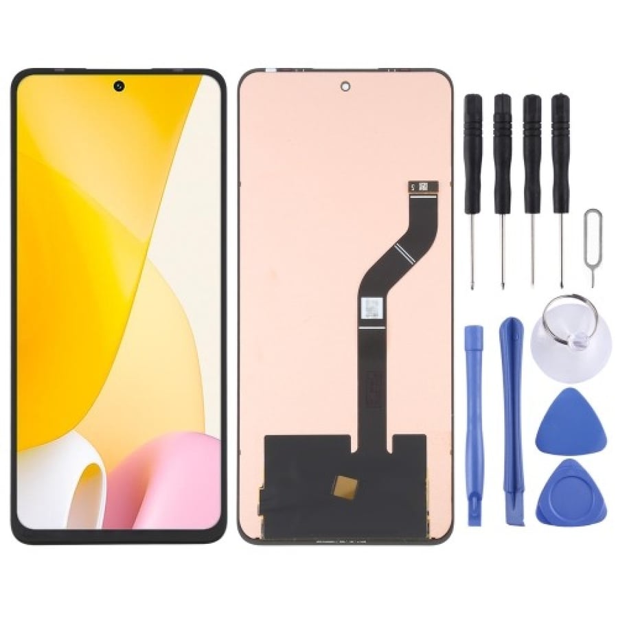 شاشة AMOLED كاملة شاومي 12 لايت   Xiaomi 12 Lite