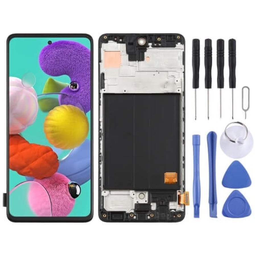 شاشة AMOLED كاملة جالكسي ايه 51   Samsung Galaxy A51